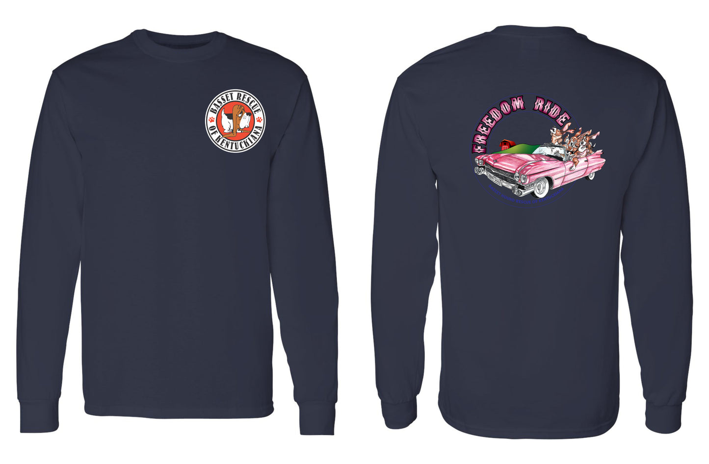 Cadillac Freedom Ride Long Sleeve Shirt
