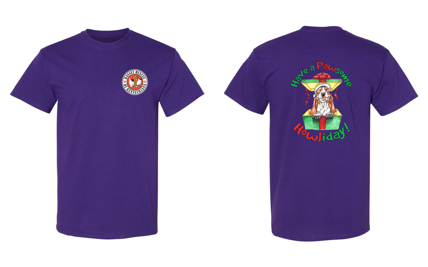 Holiday Basset Shirt