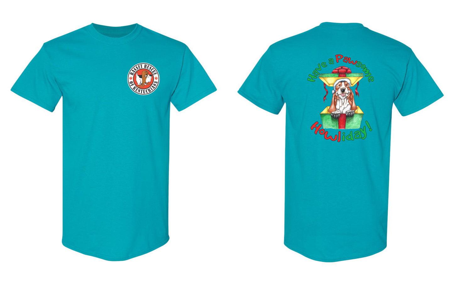 Holiday Basset Shirt