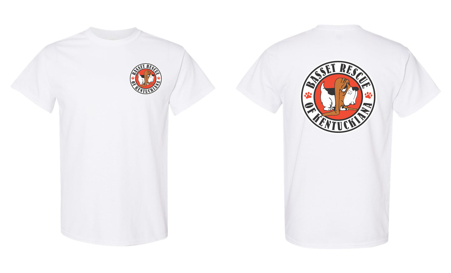 Basset Rescue of Kentuckiana Logo Shirt