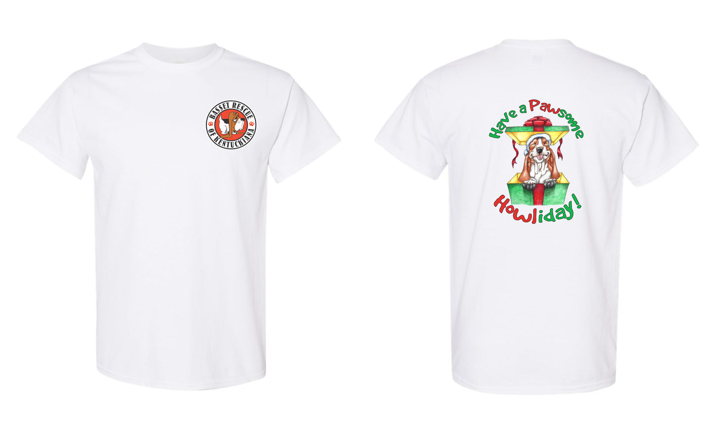 Holiday Basset Shirt