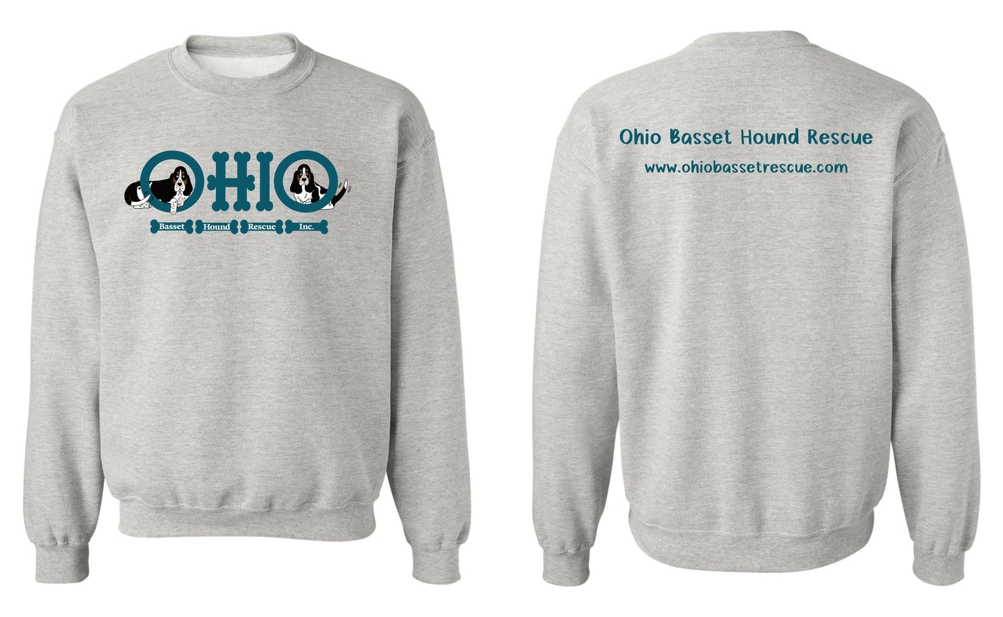 Ohio Basset Hound Rescue Sweatshirt