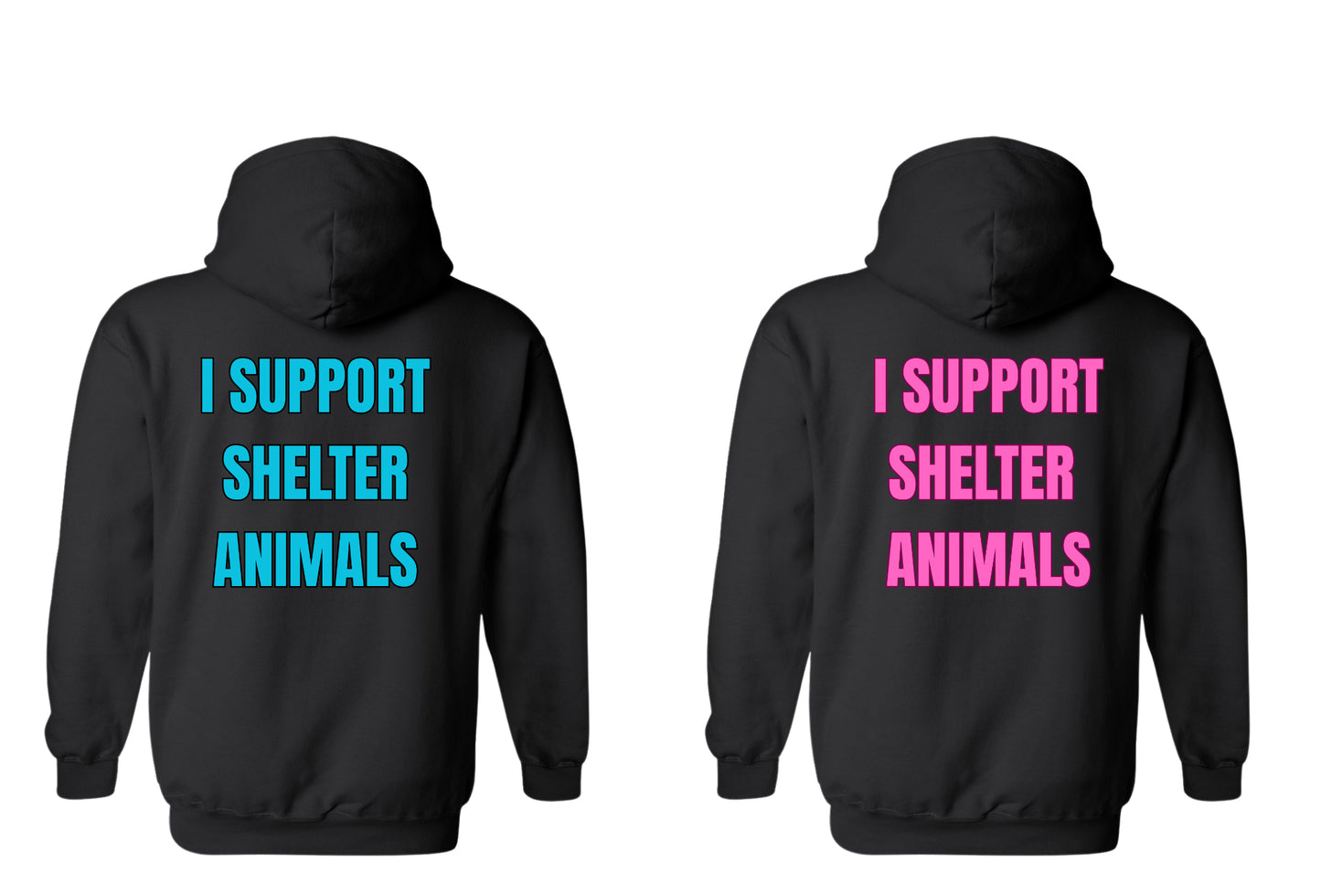 I Support Shelter Animals Hoodie
