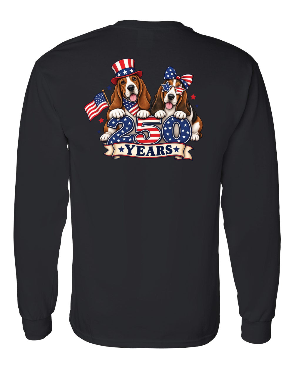 250 Years of American & Floppy Ears Long Sleeve Shirt
