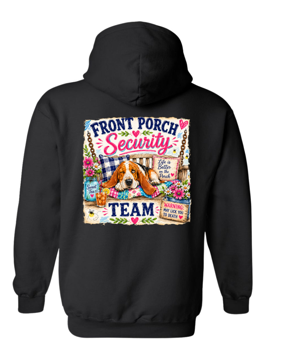 Front Porch Security Hoodie