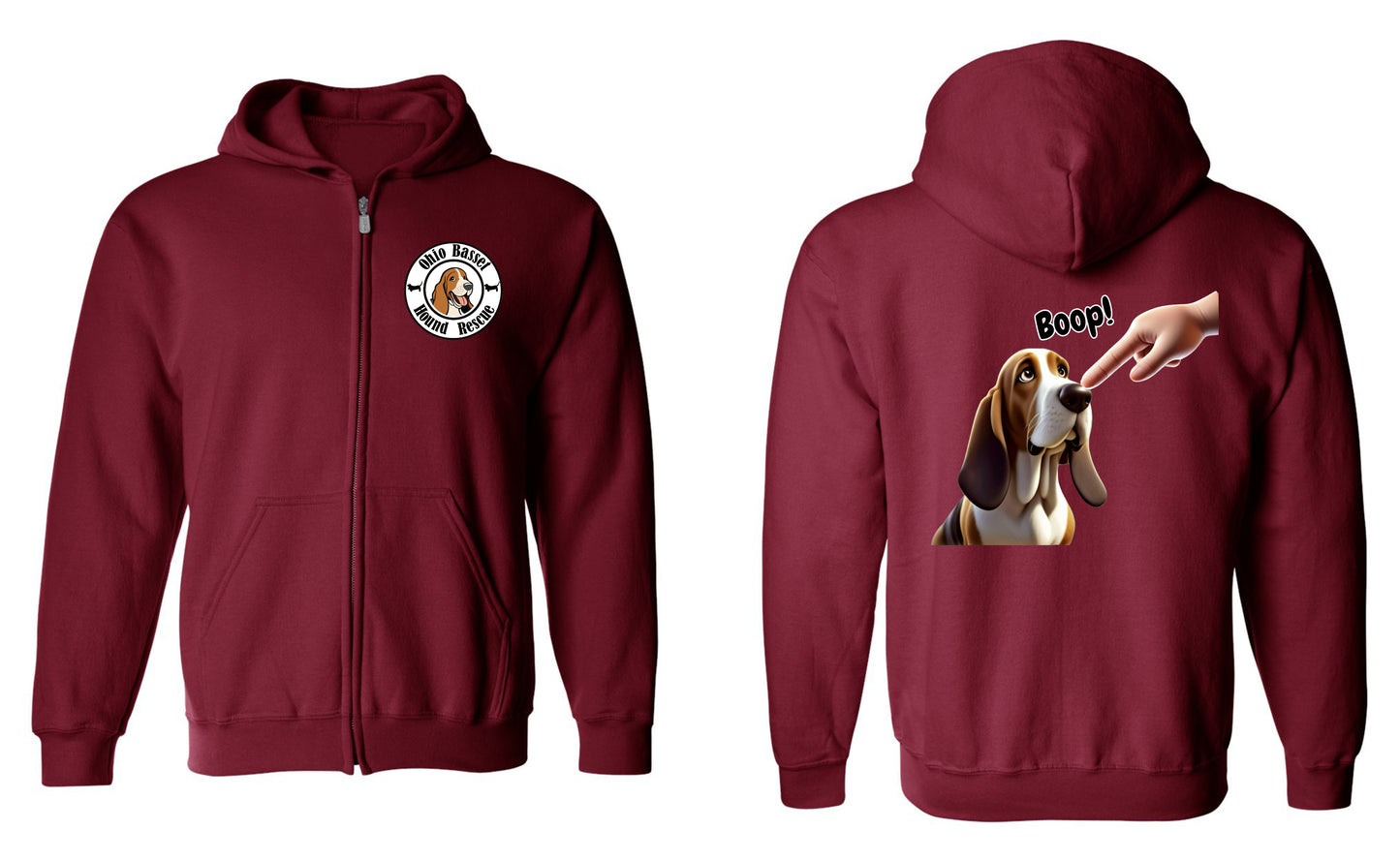 Boop! Zip Up Hoodie