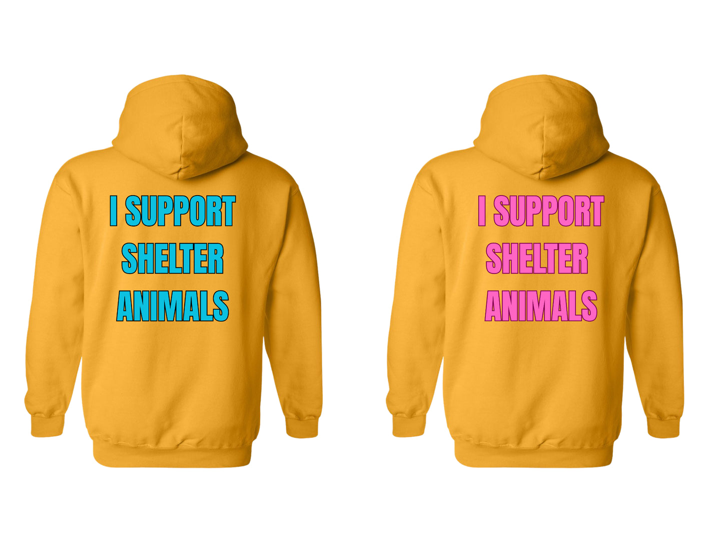 I Support Shelter Animals Hoodie