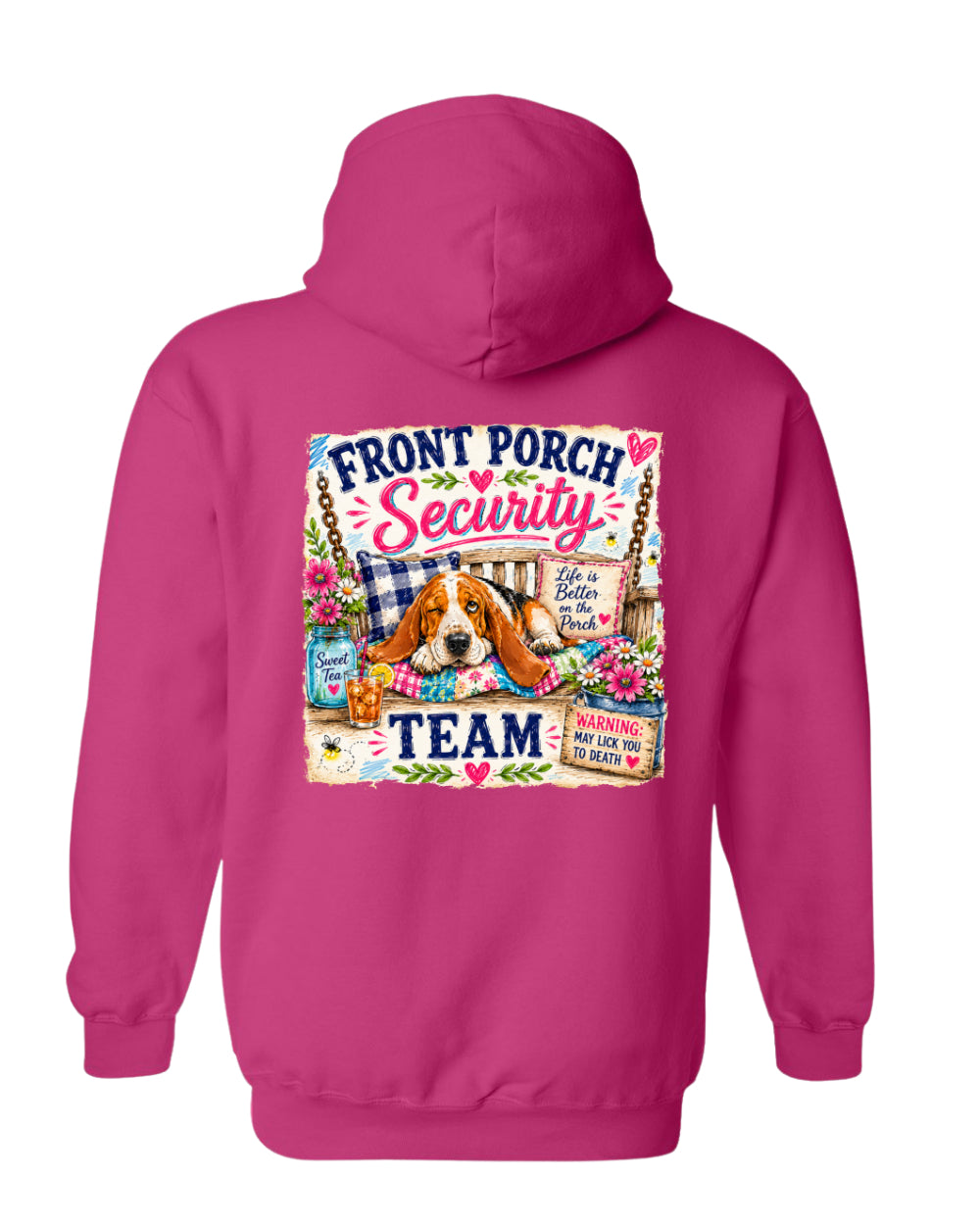 Front Porch Security Hoodie