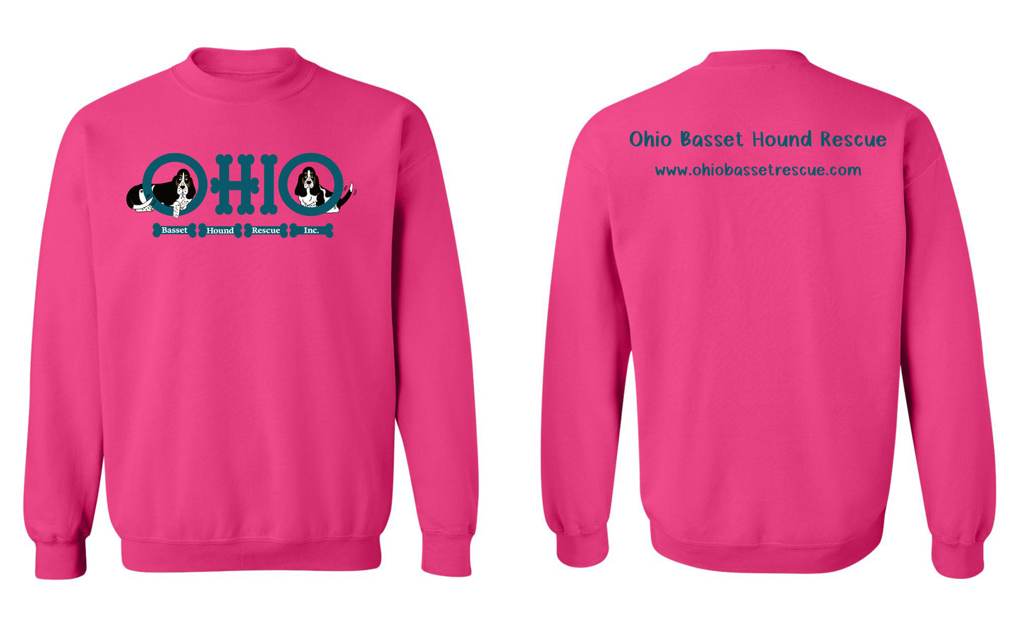 Ohio Basset Hound Rescue Sweatshirt