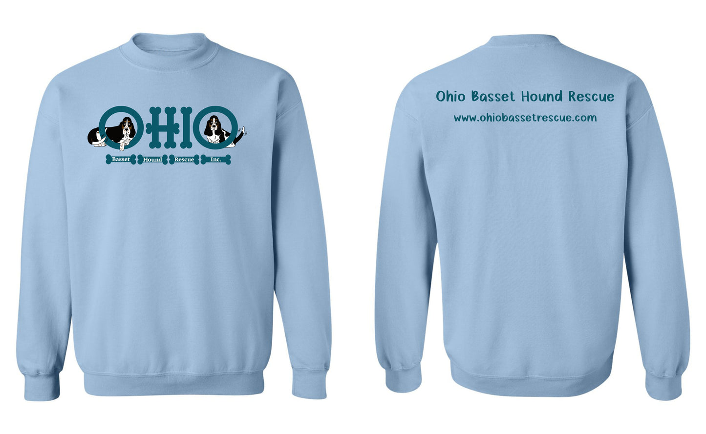 Ohio Basset Hound Rescue Sweatshirt