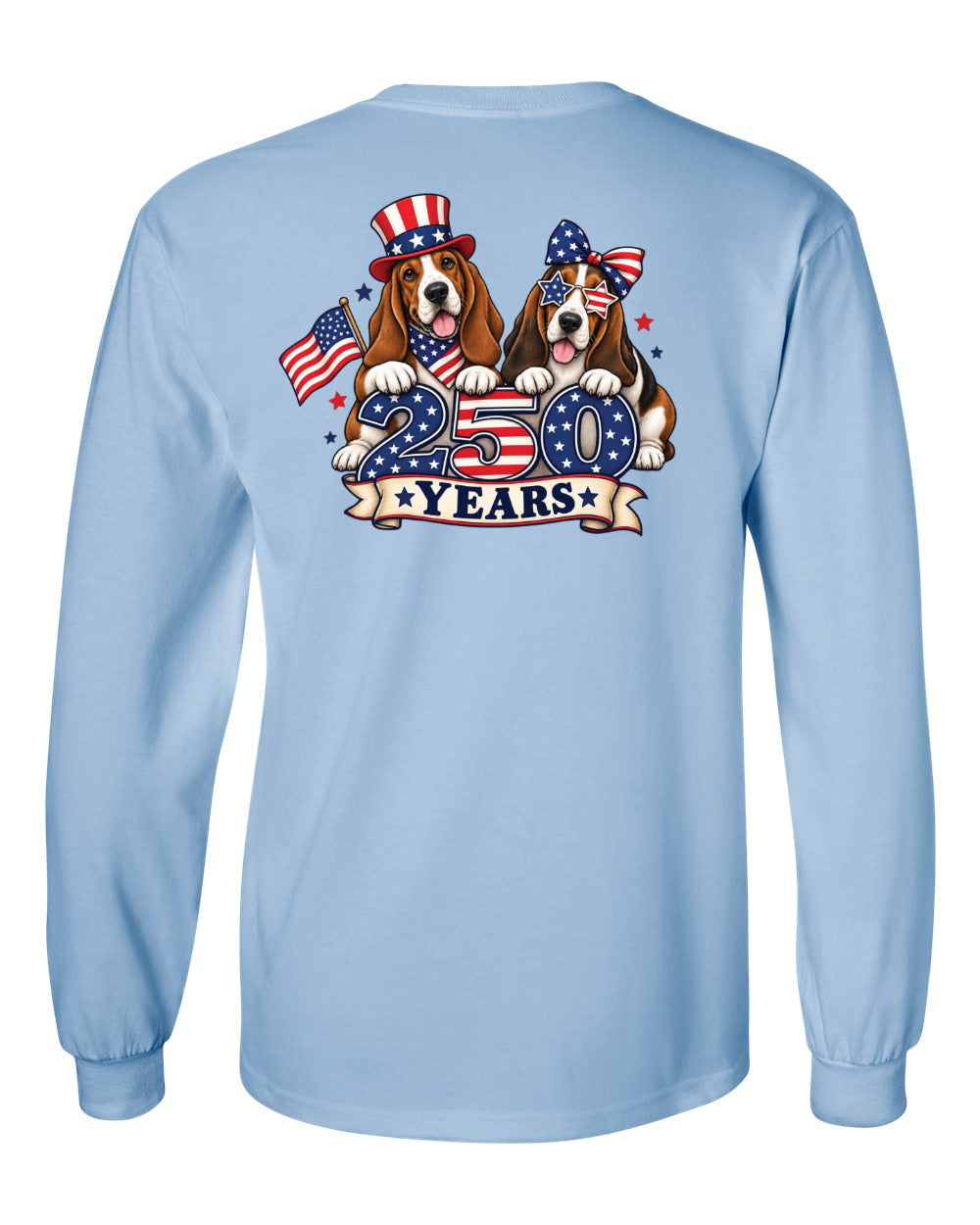 250 Years of American & Floppy Ears Long Sleeve Shirt