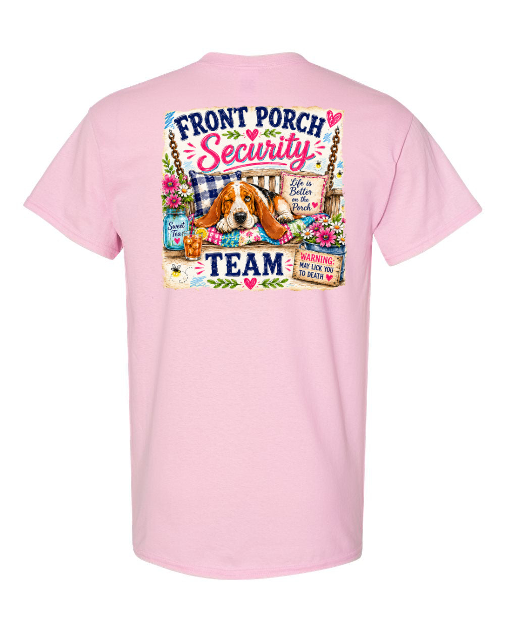 Front Porch Security Tshirt