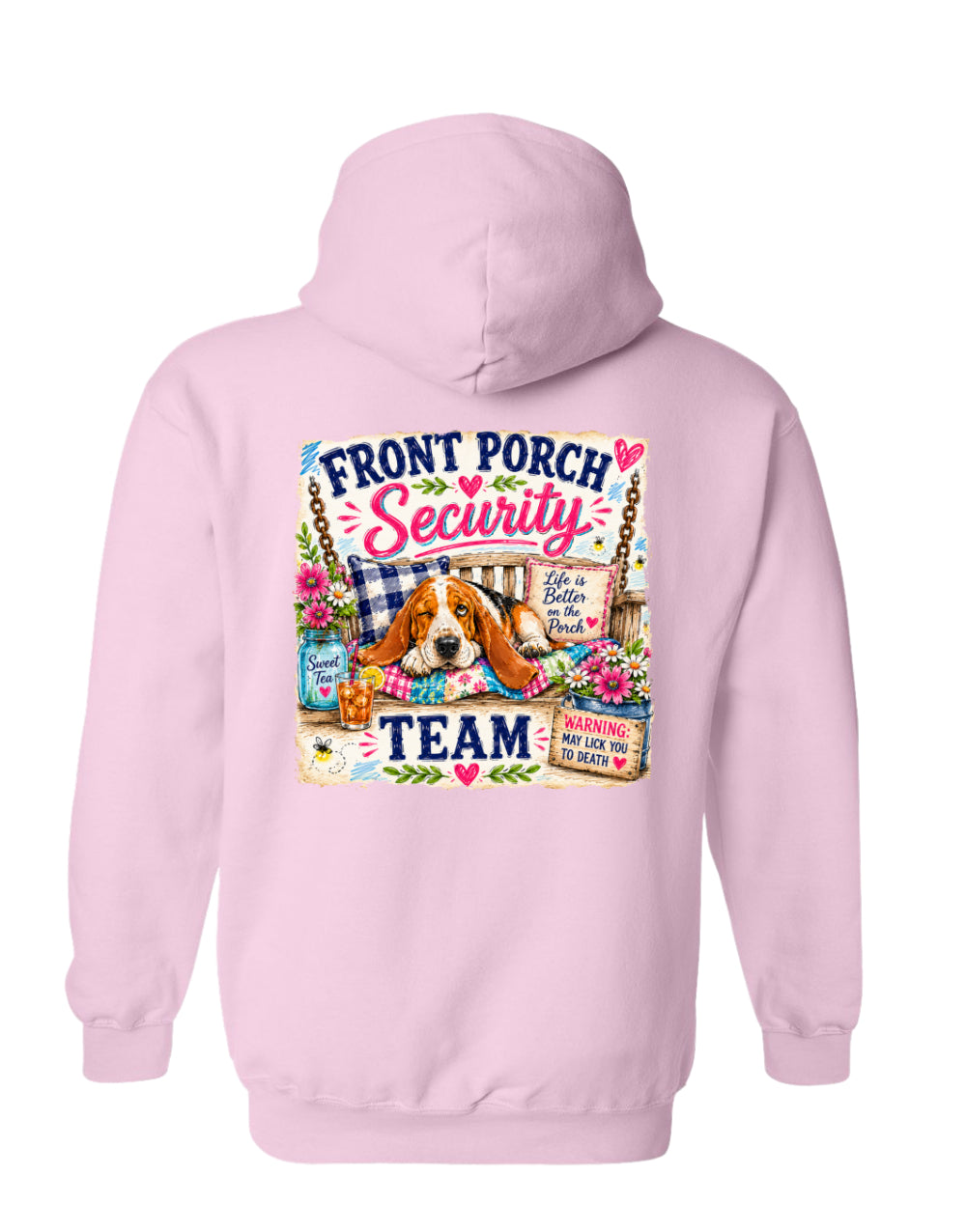Front Porch Security Hoodie