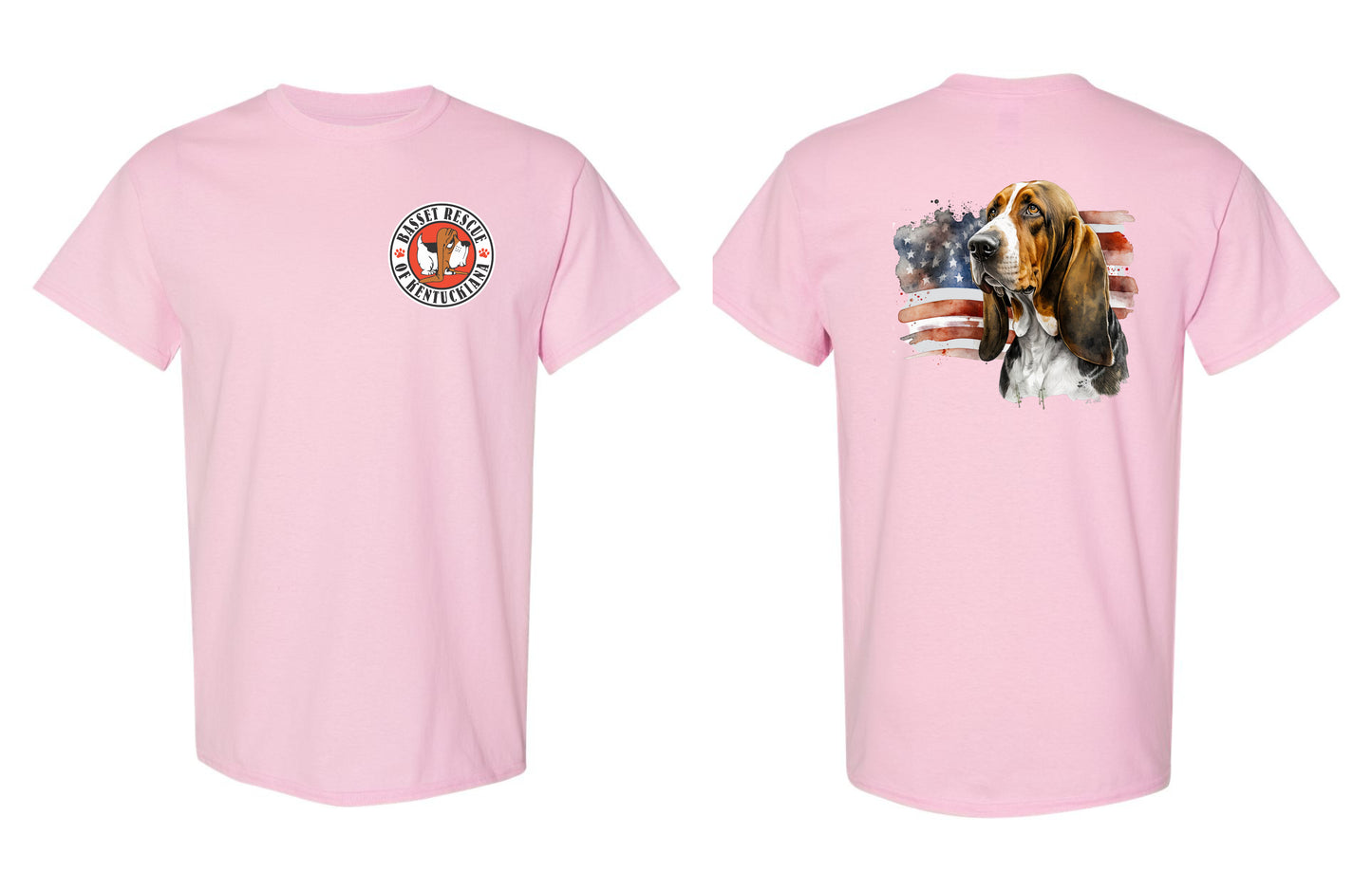 Patriotic Basset Hound