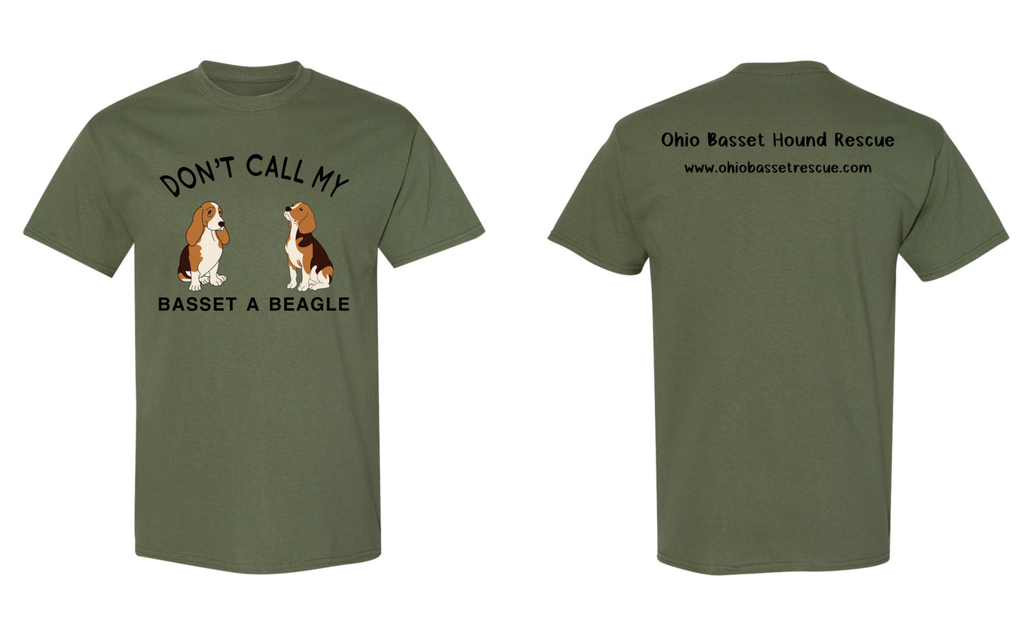 Don't call my Basset a Beagle T-shirt *12 COLORS*