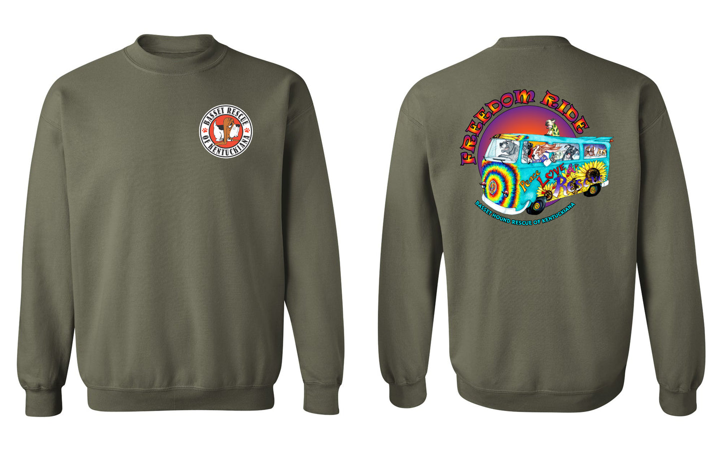 Van Freedom Ride Sweatshirt