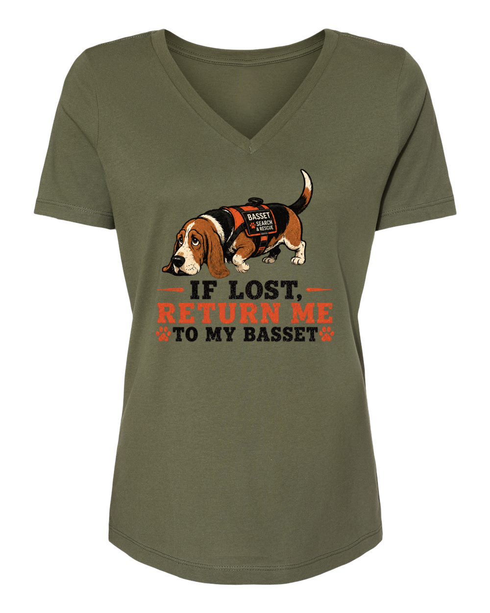 Search and Rescue Women's V-neck