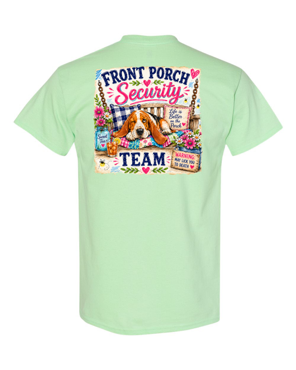 Front Porch Security Tshirt