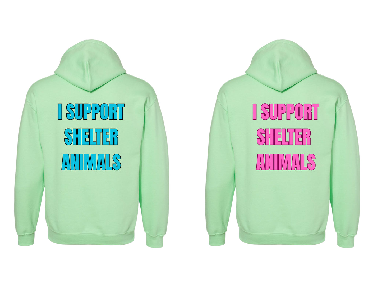 I Support Shelter Animals Hoodie