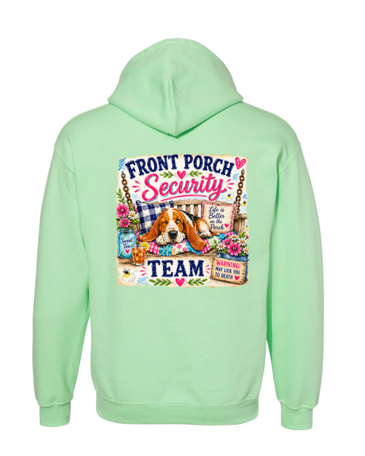 Front Porch Security Hoodie