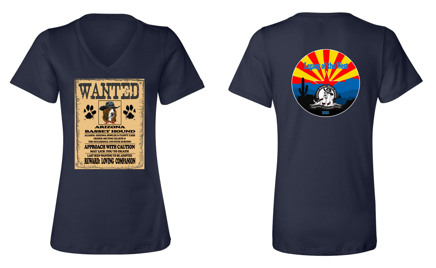 The Arizona Howler's Bounty Women's V-neck Shirt