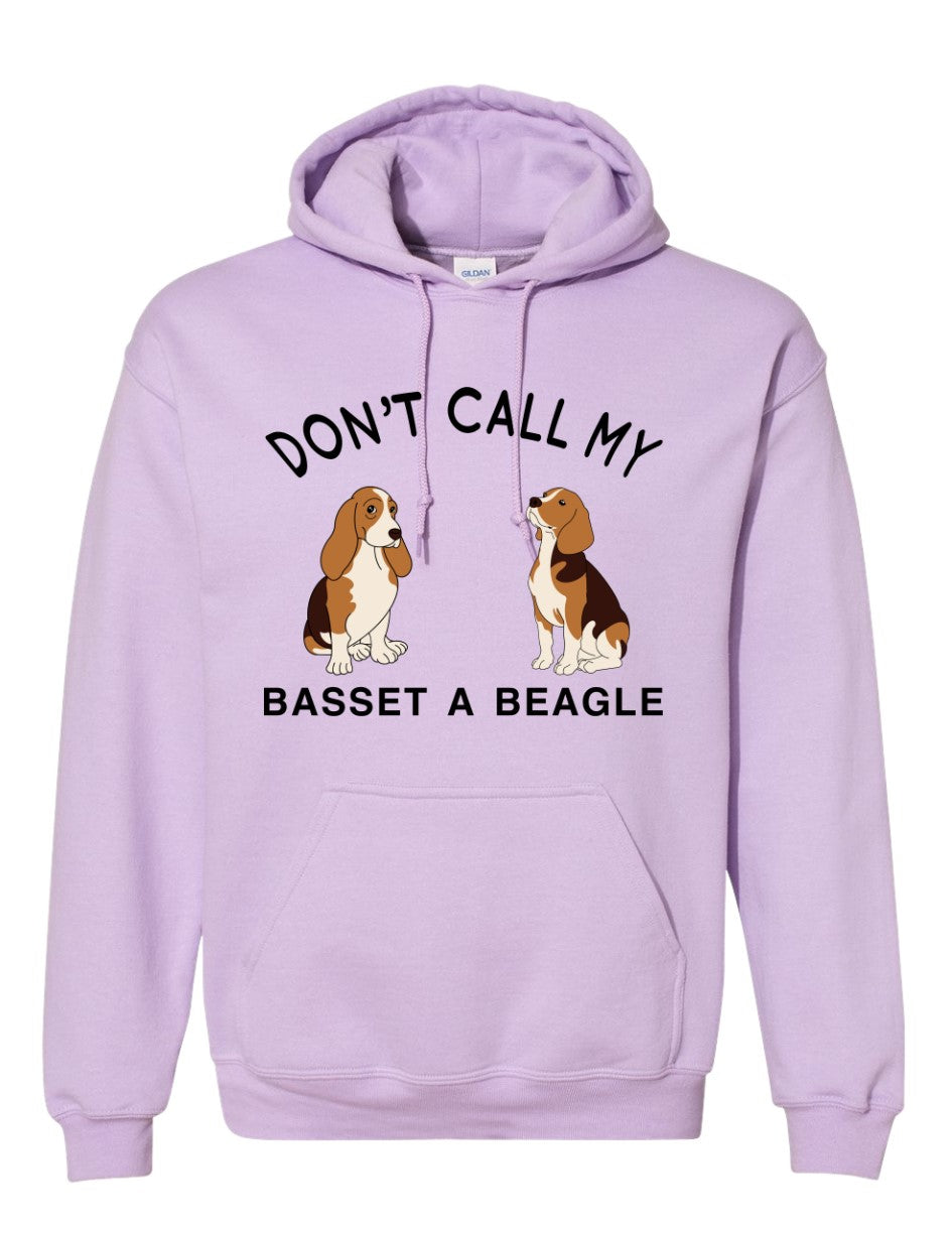 Don't call my Basset a Beagle Hoodie