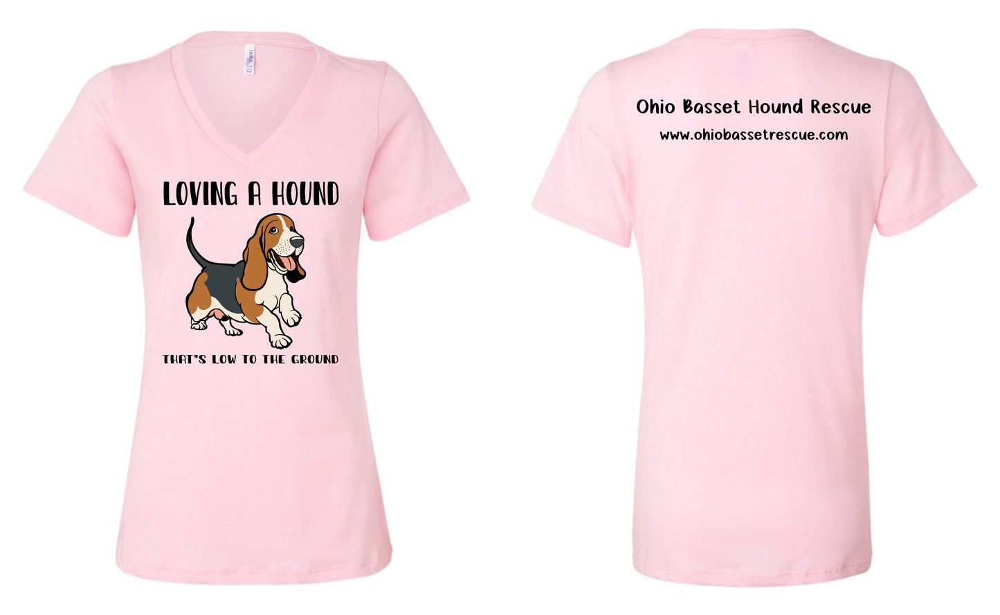 Bassetfest 2023 Women's V-neck