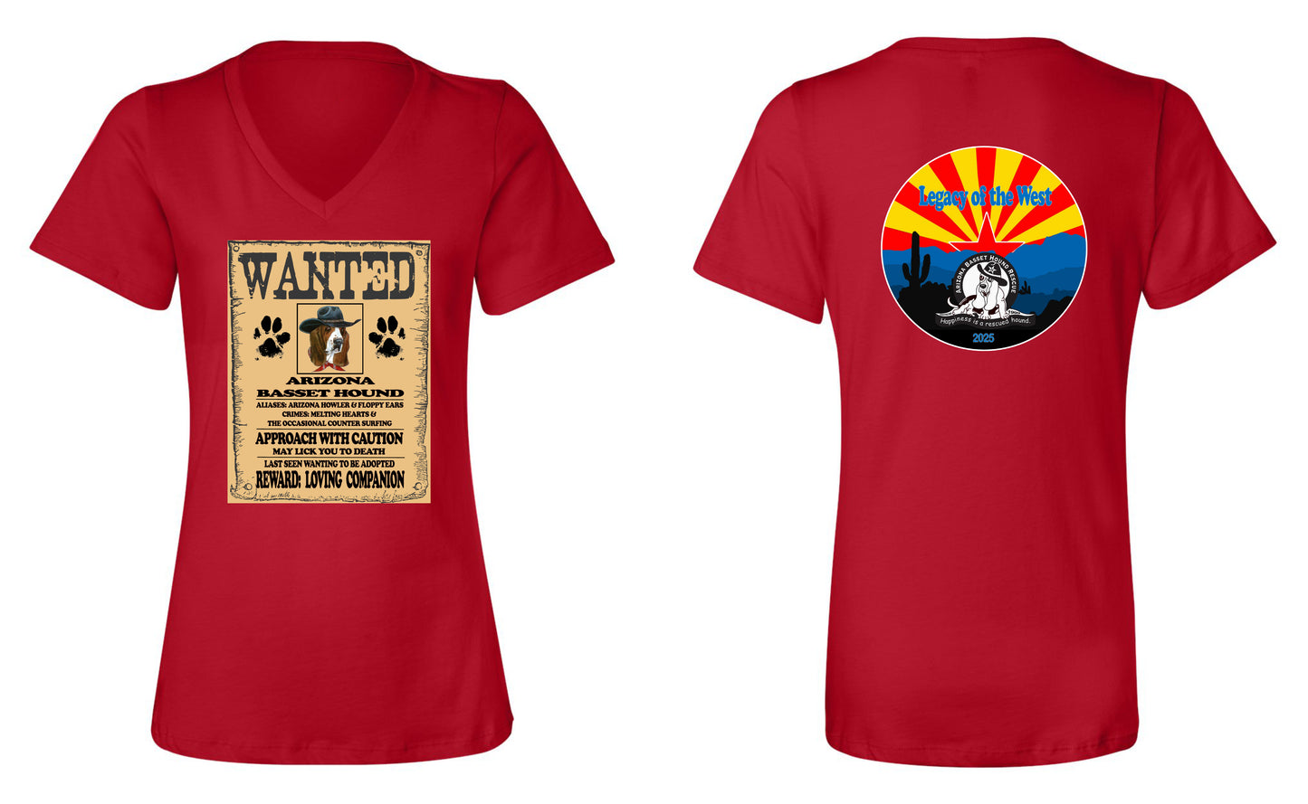 The Arizona Howler's Bounty Women's V-neck Shirt
