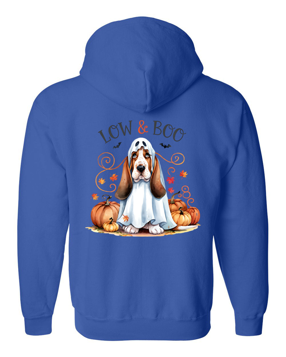 Basset Boo Crew Zip Up Hoodie