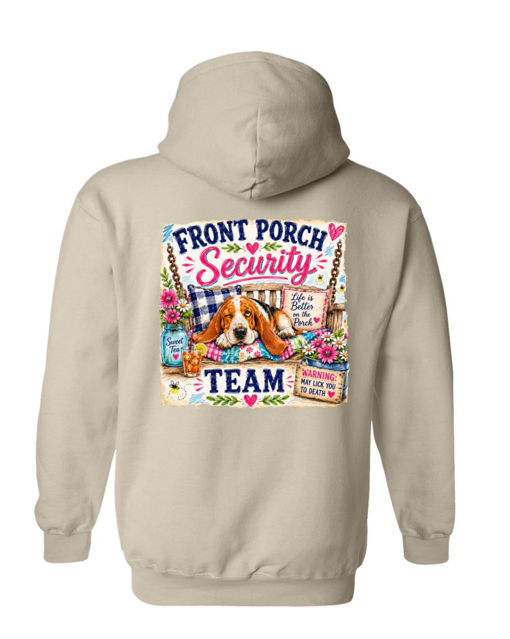 Front Porch Security Hoodie