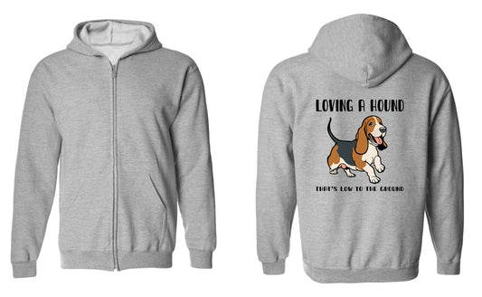 Bassetfest Zip Up Hoodies *3 COLORS*