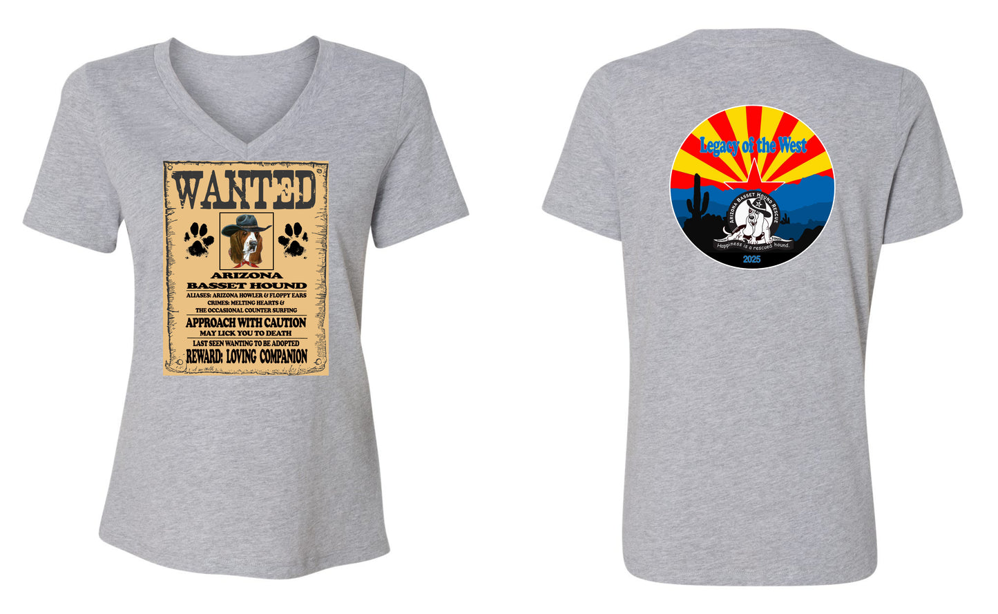 The Arizona Howler's Bounty Women's V-neck Shirt