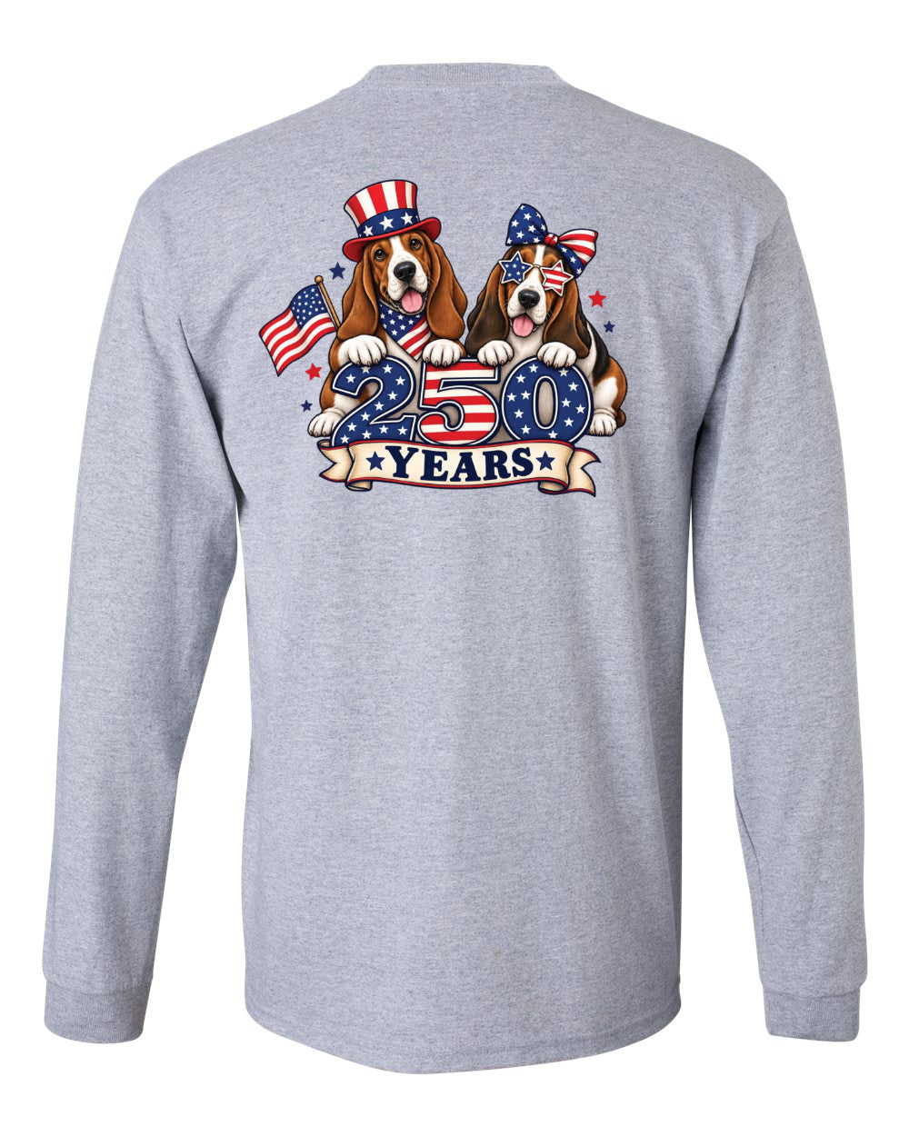 250 Years of American & Floppy Ears Long Sleeve Shirt