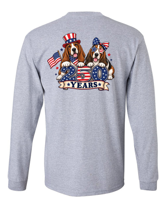 250 Years of American & Floppy Ears Long Sleeve Shirt