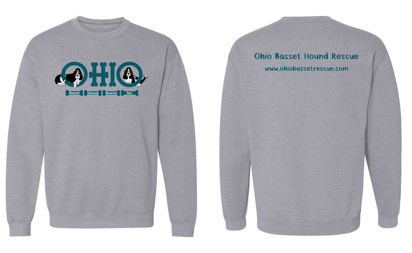 Ohio Basset Hound Rescue Sweatshirt