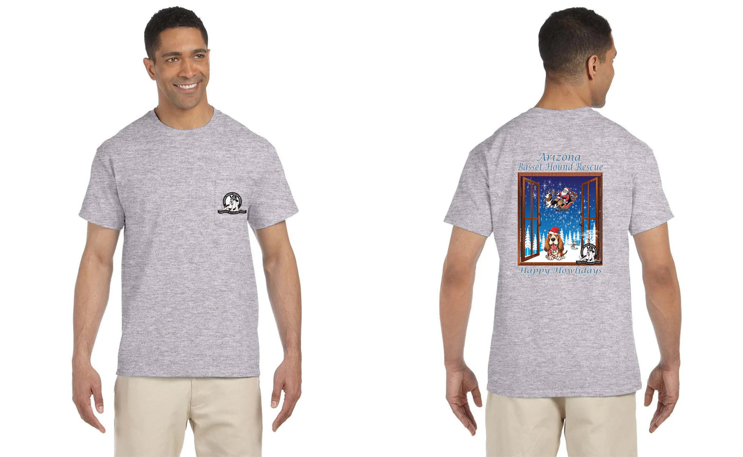 Happy Howlidays Pocket Shirt