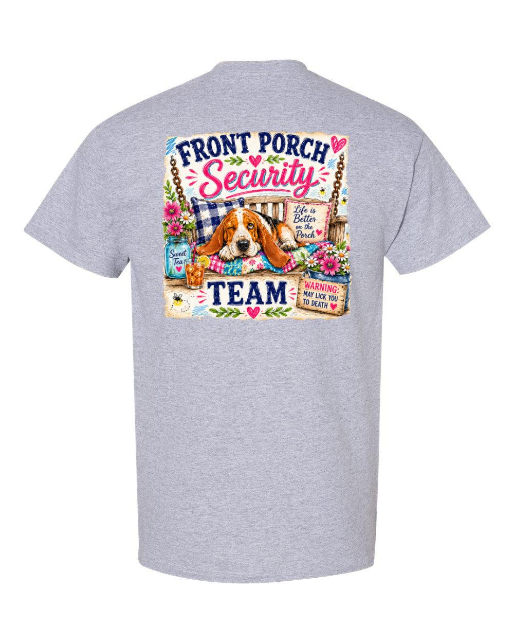 Front Porch Security Tshirt