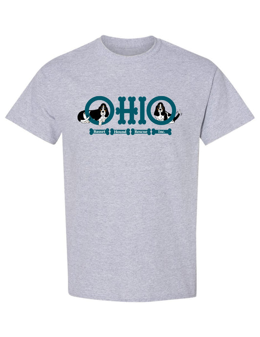 Ohio Basset Hound Rescue Logo Shirt