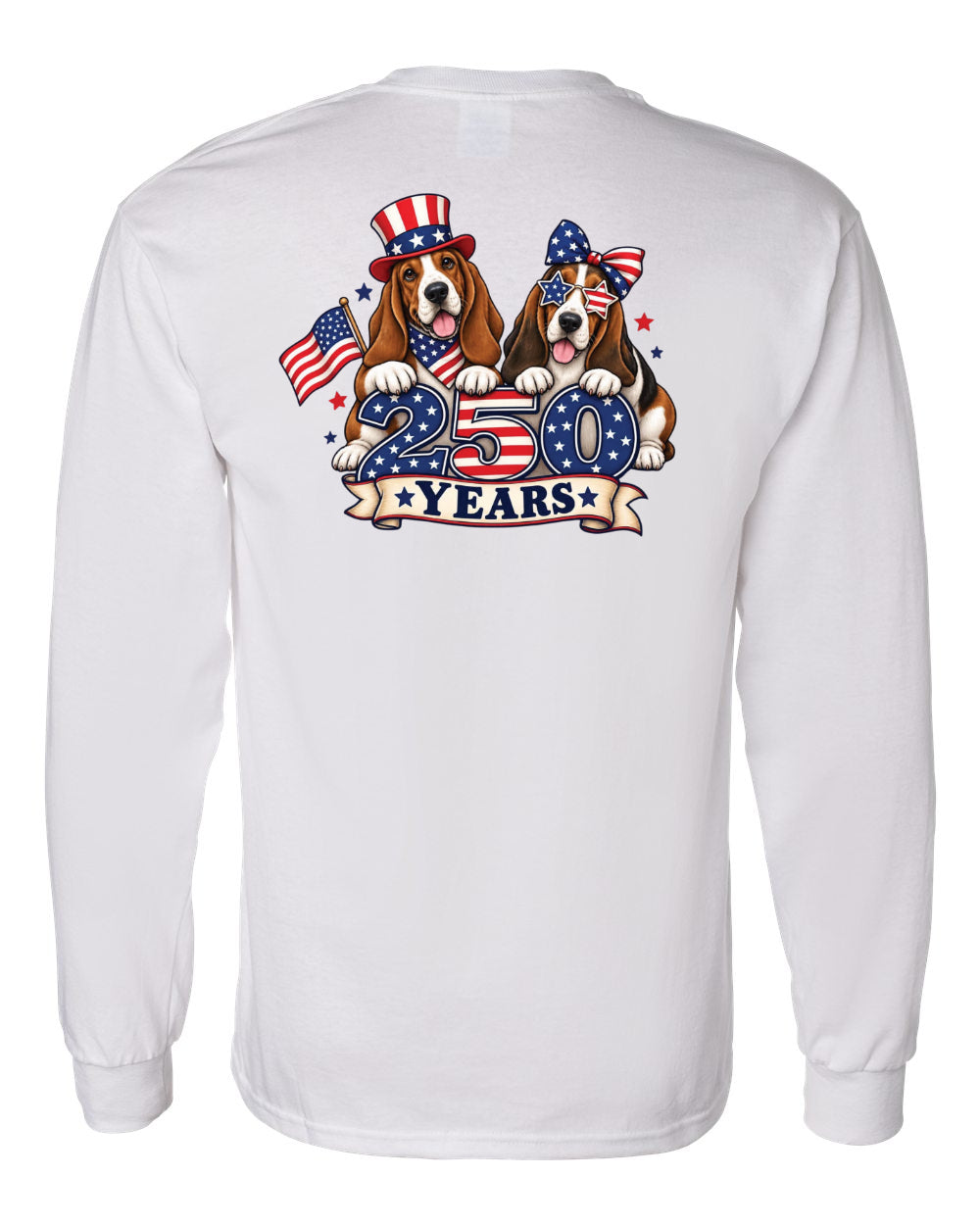 250 Years of American & Floppy Ears Long Sleeve Shirt