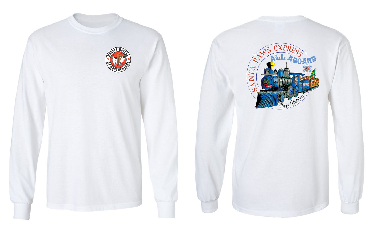 Santa Paws Express Long Sleeve Shirt